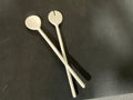 White Resin Serving Set