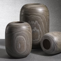 Sylva Decortive Wood Vase - Large