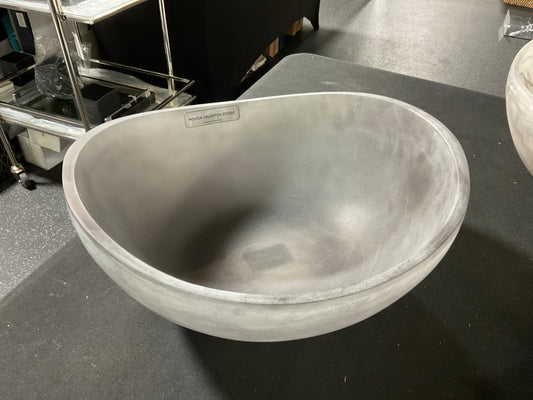 13” Almond Bowl Smoke