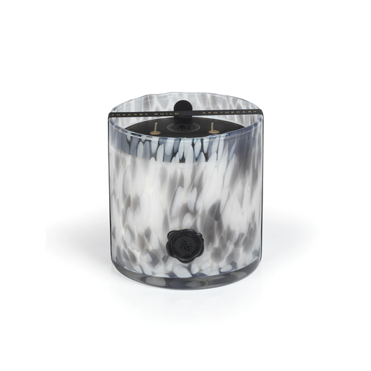 3 wick grey candle