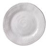 White Rope Round 11 in. Dinner Plate White