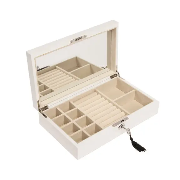 single hinge jewelry box pink