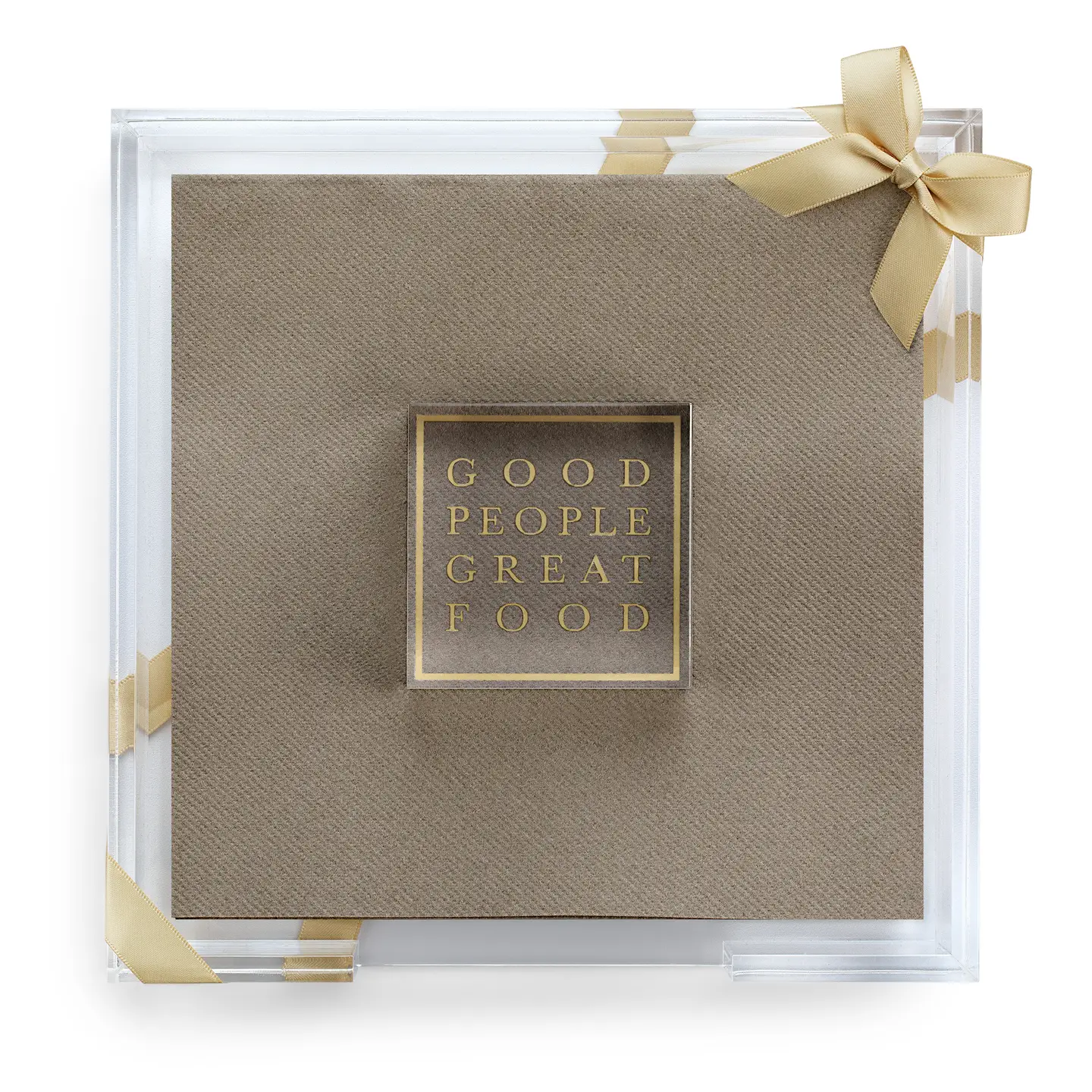 GOOD PEOPLE NAPKIN SET