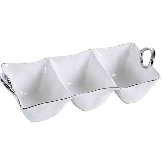White 3 Section Deep Server
