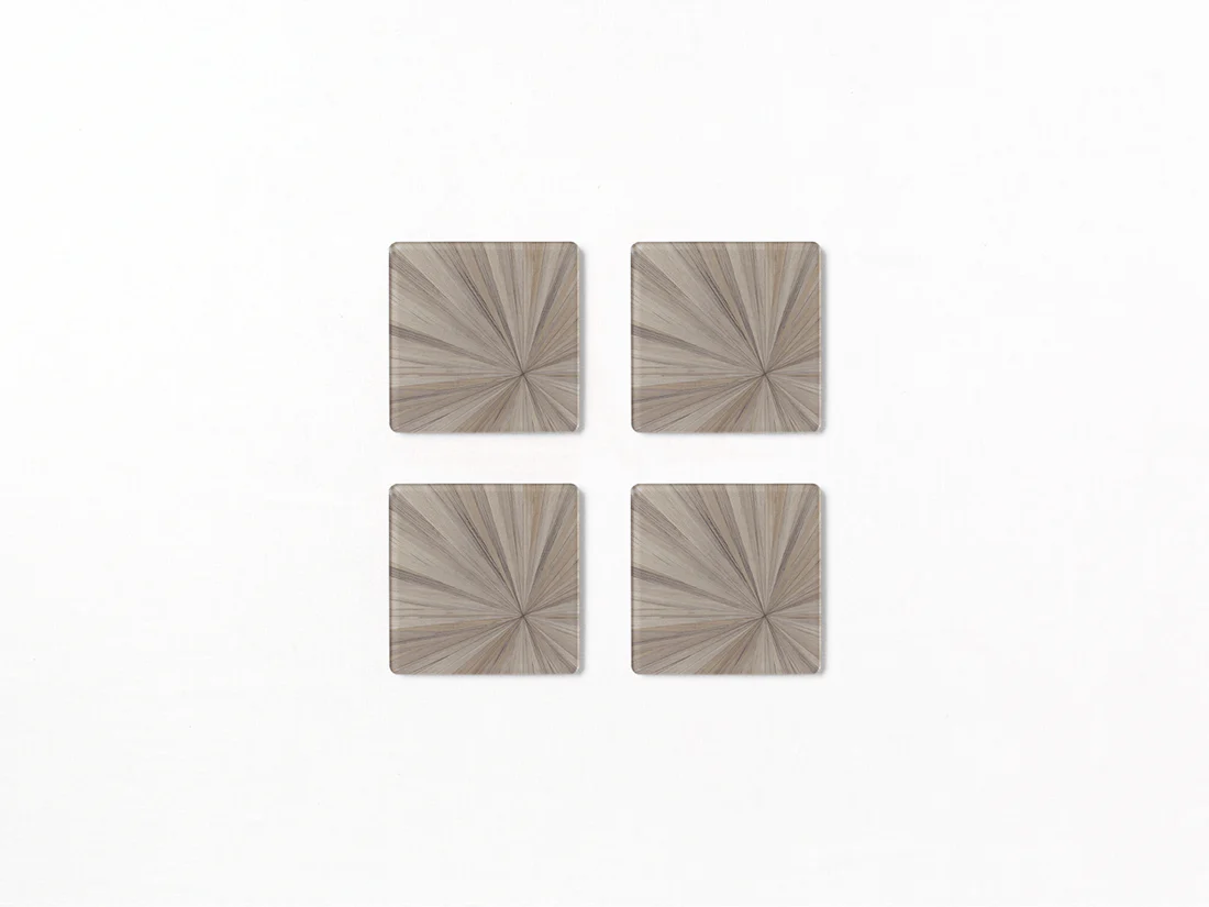 Soleil Square Coaster Set