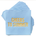 COCKTAIL NAPKINS CHEERES TO SUMMER