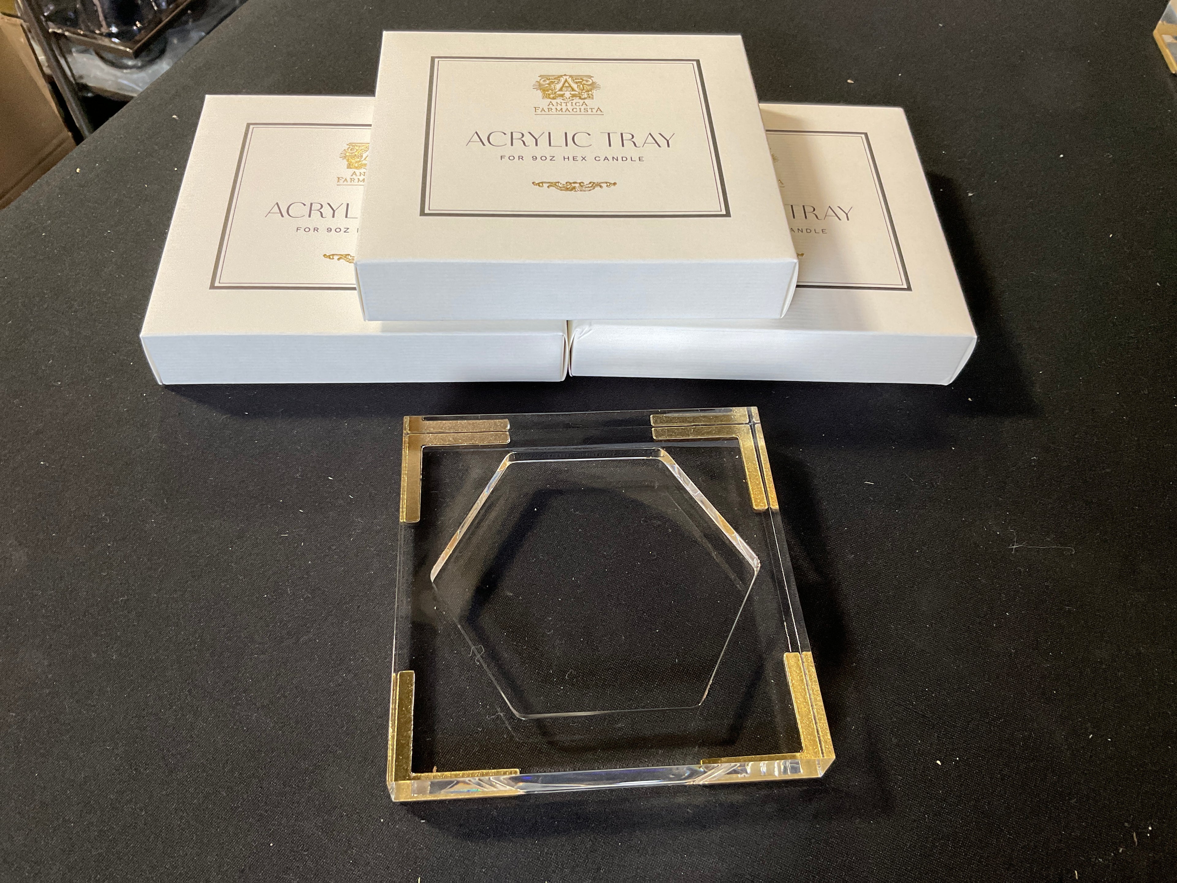 Hex Candle Tray