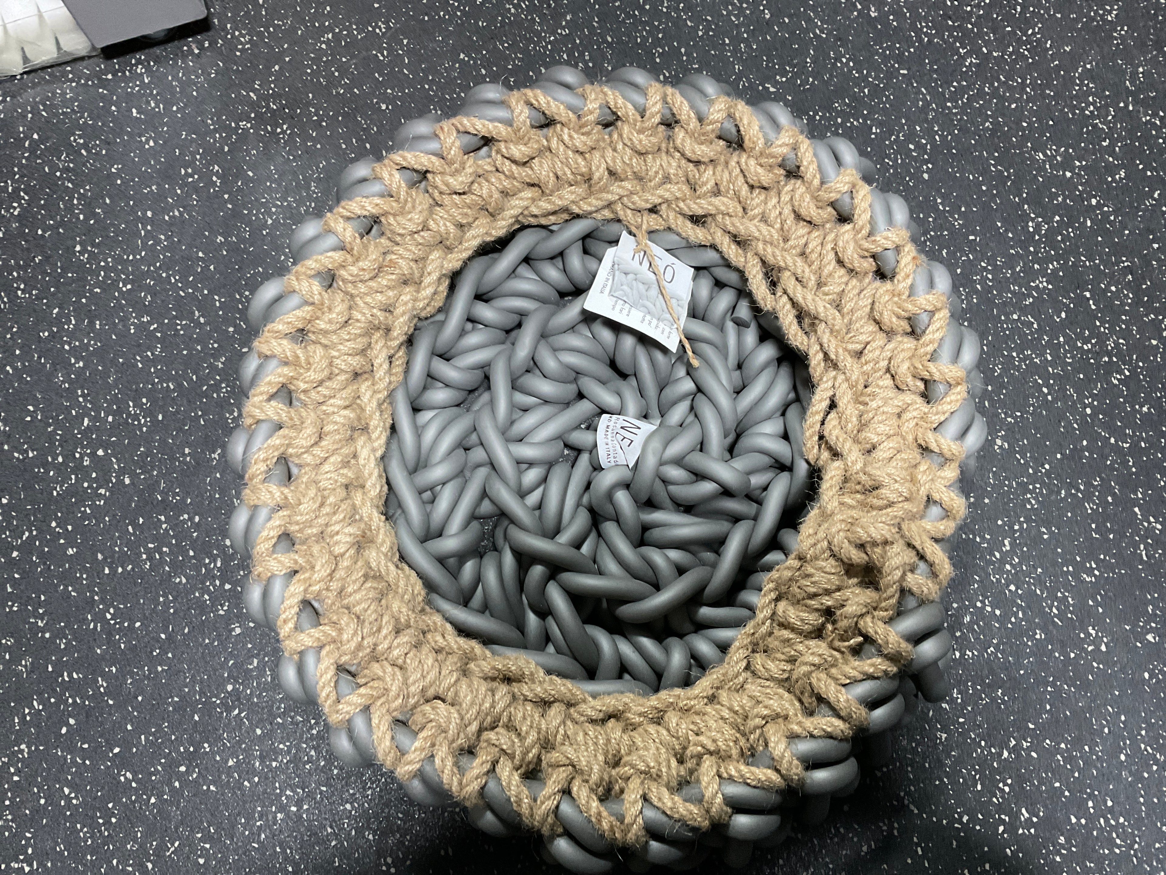 HC19-Rubber and Rope-Charcoal