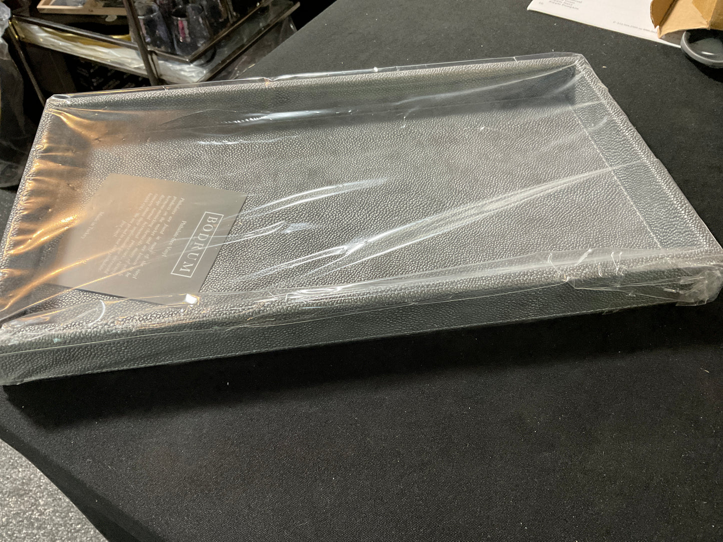 Stingray Gray Vanity Tray