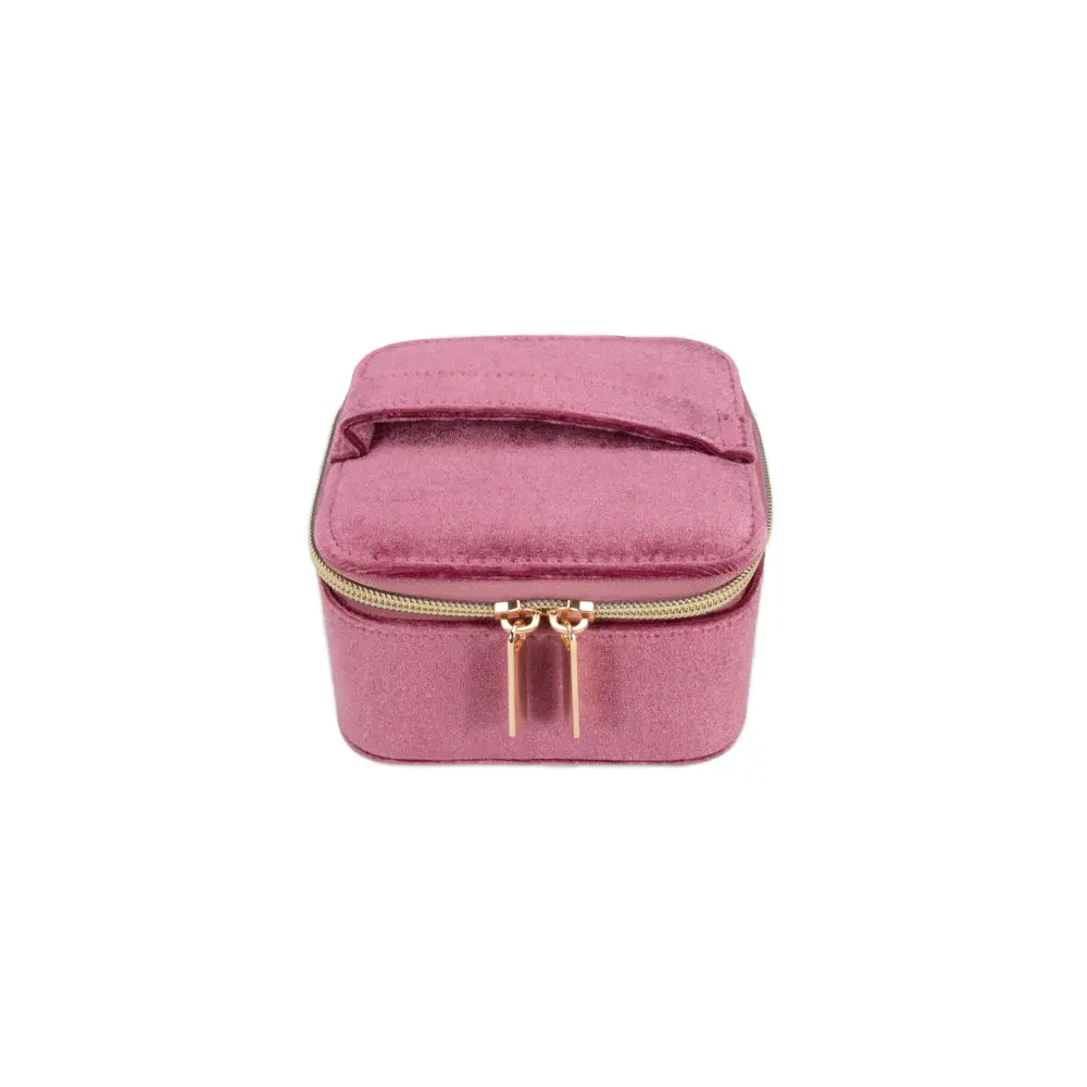 Vera Travel Jewelry Case with Pouch-Berry