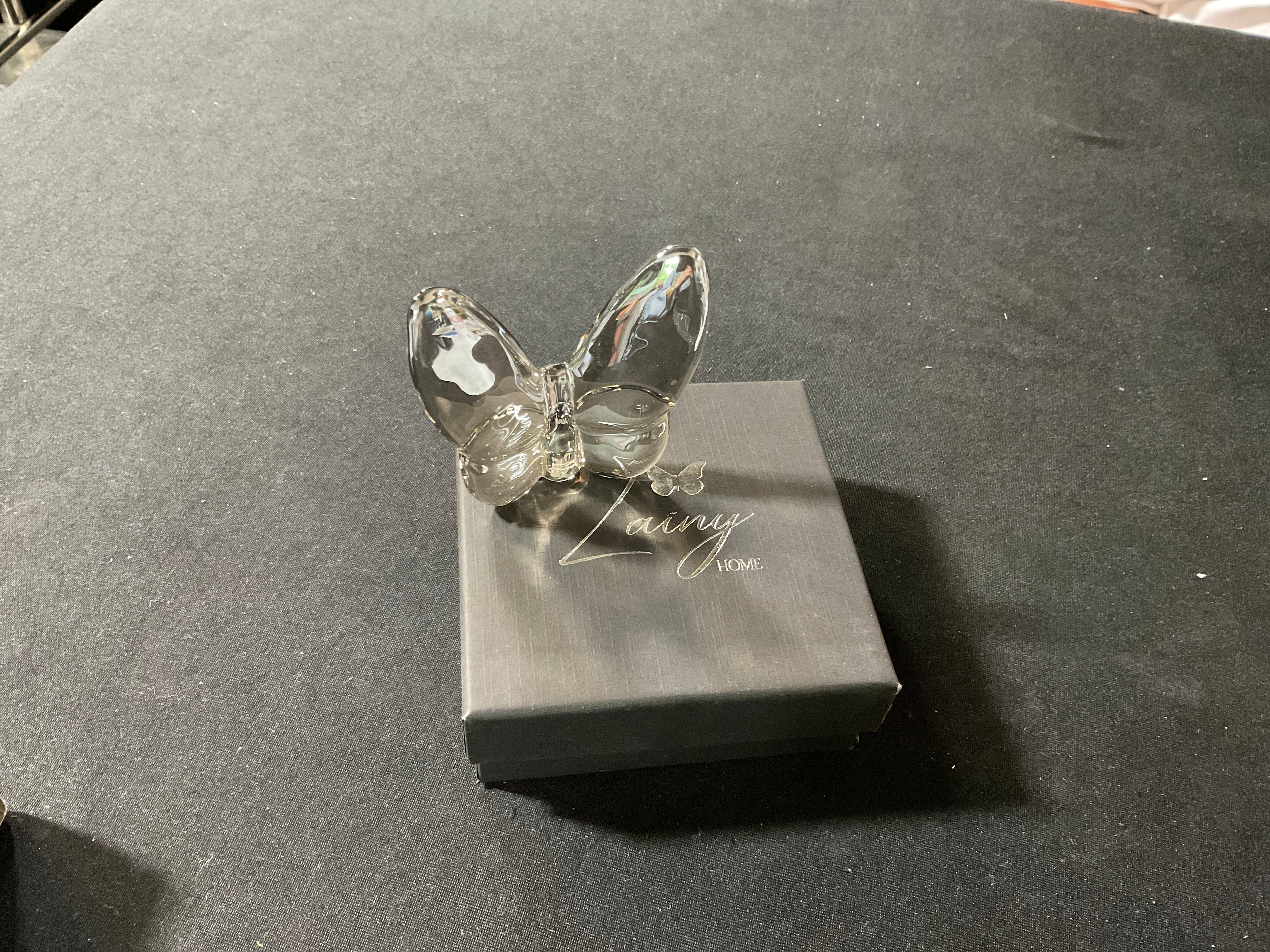 Crystal Butterfly Silver