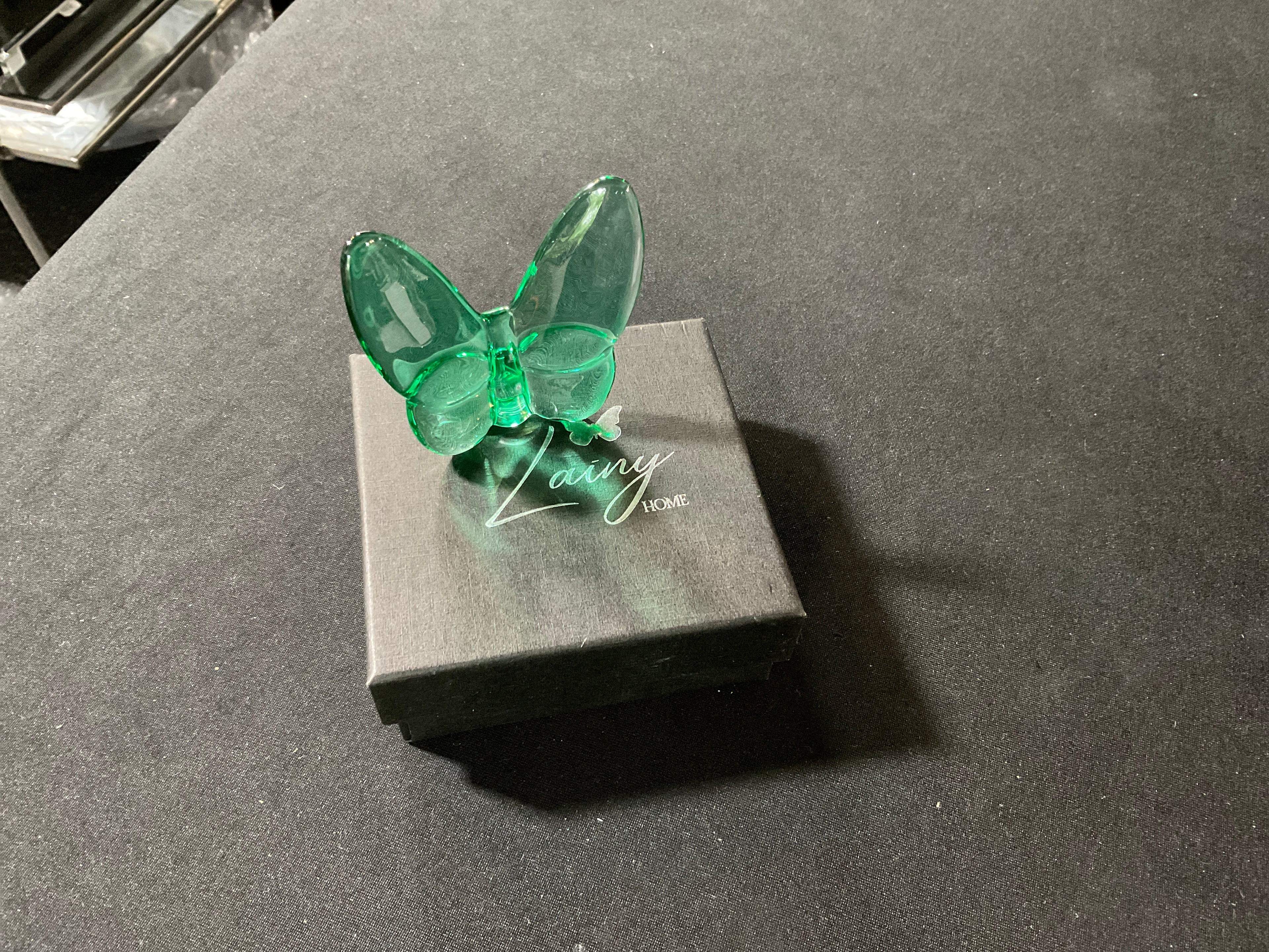 Crystal Butterfly Emerald