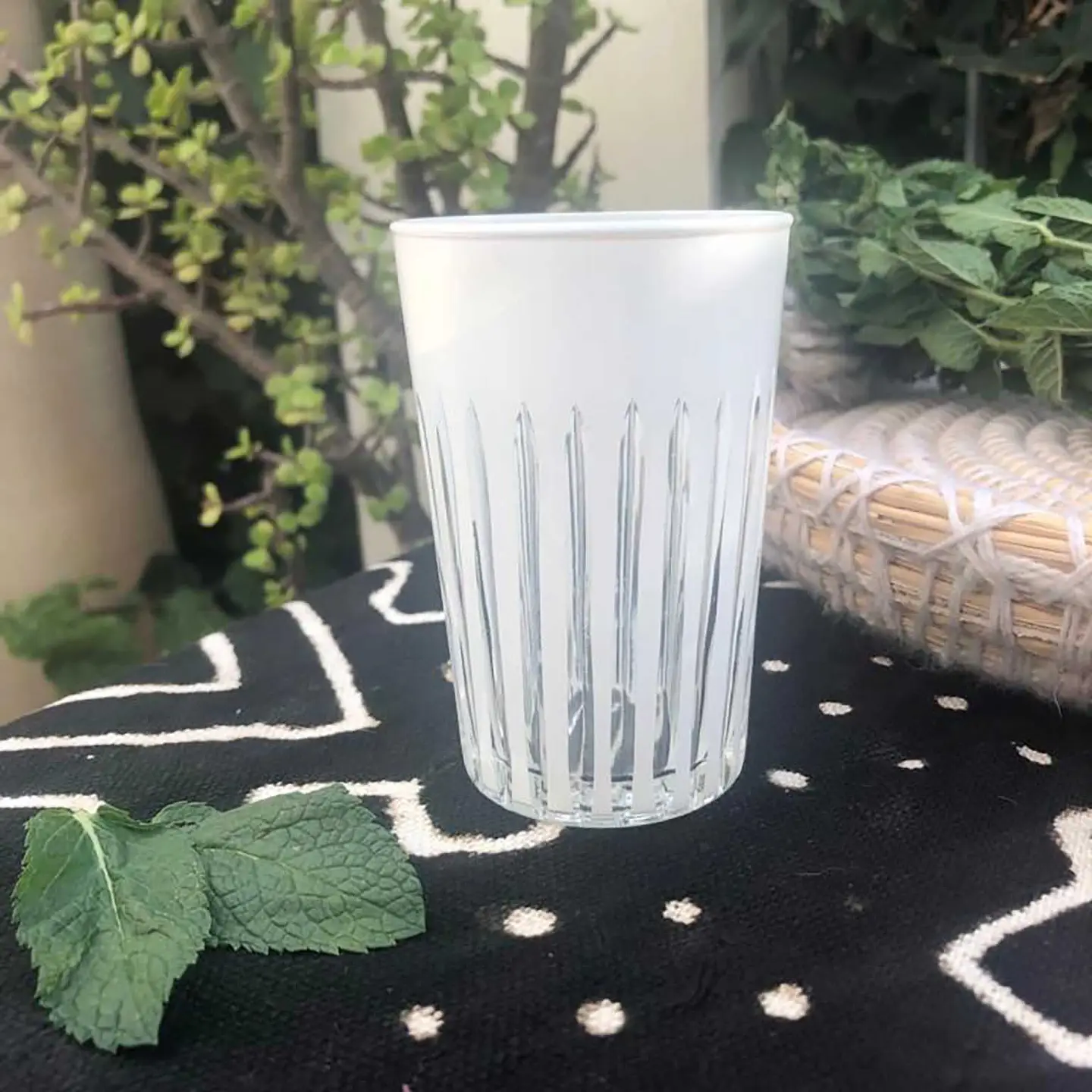 Striped Tea Glasses-Set of 6