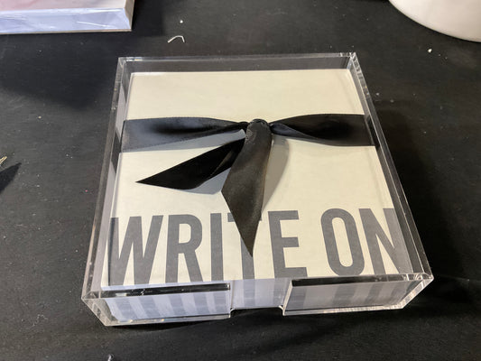 WRITE ON PAD