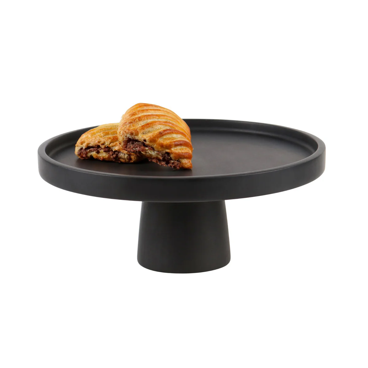 Black Resin Cake Stand