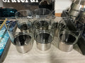 Como Smoke Rock Glasses-set of 6