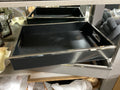 Madrid Faux Leather Tray-Black