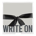 WRITE ON  NOTEPAD