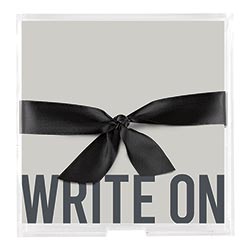 WRITE ON  NOTEPAD