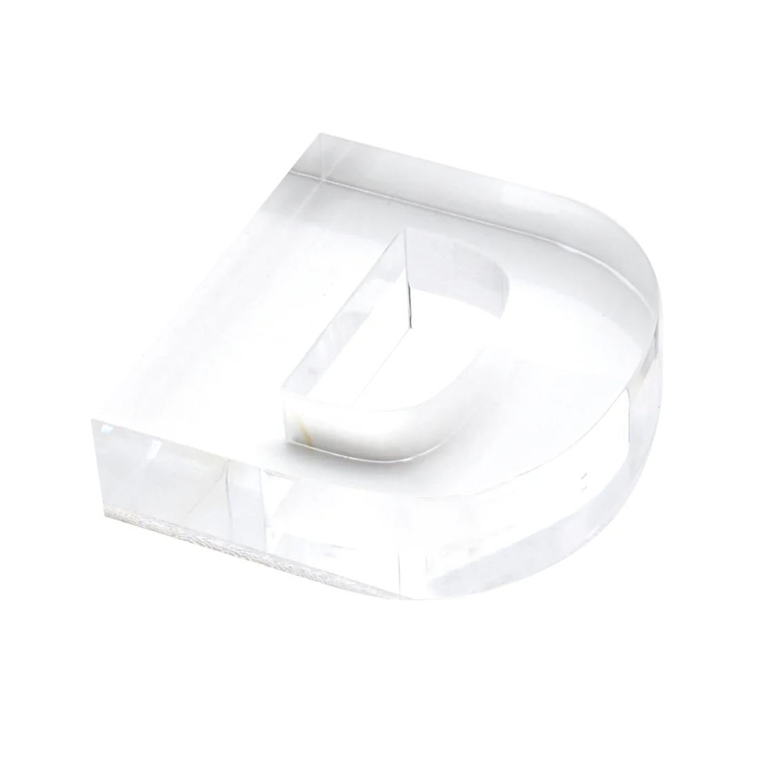 TW Clear Letter D