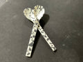 Everyday Salad Servers White/Black
