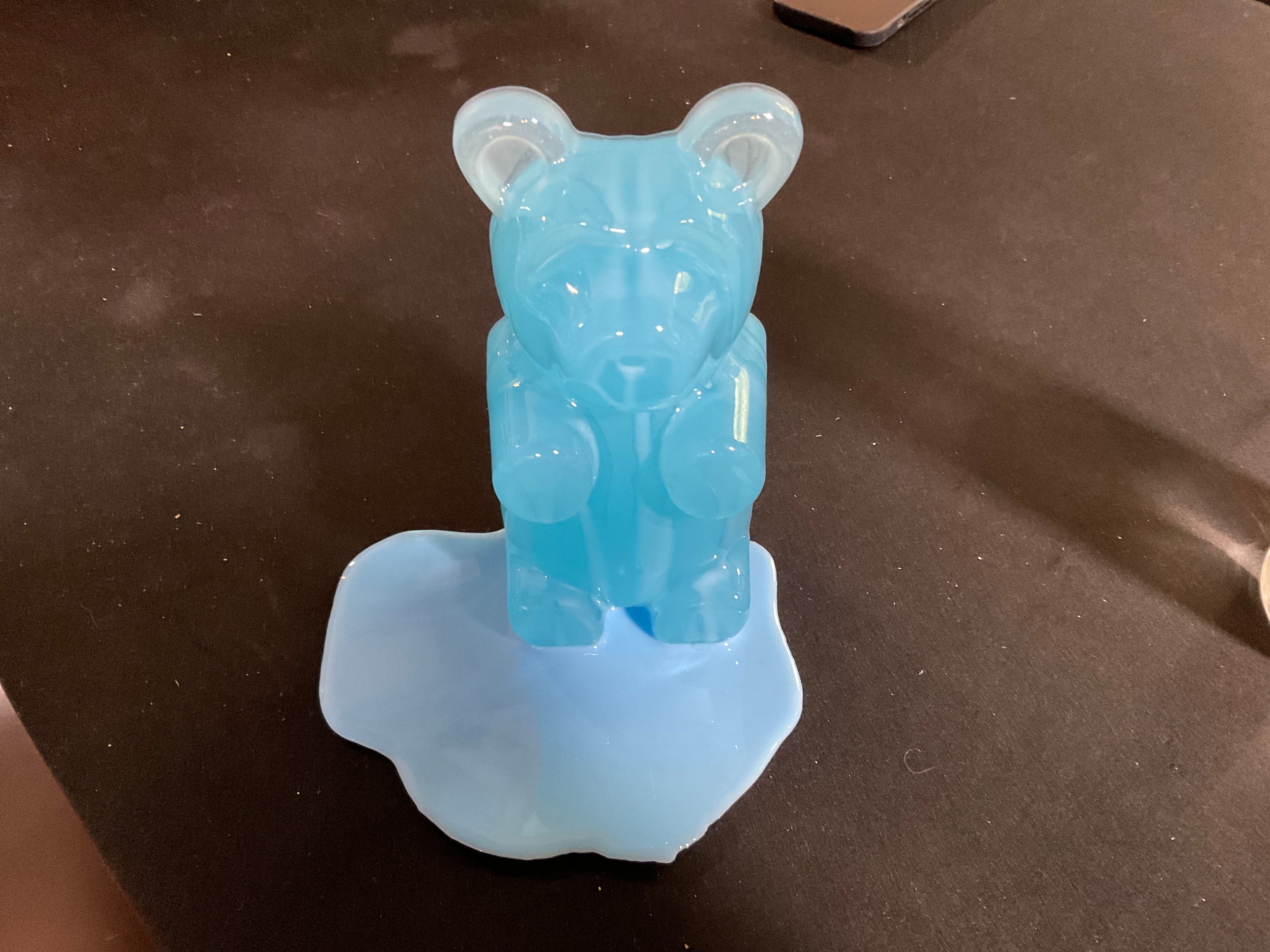 Drip Baby Blue Bear with Base