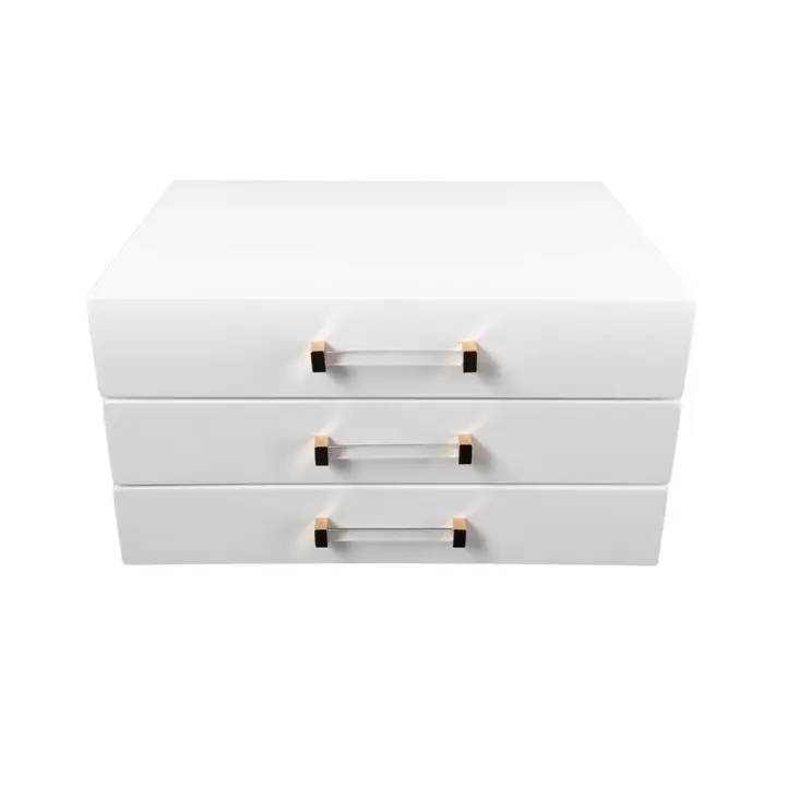 Kendall Jewelry Box White