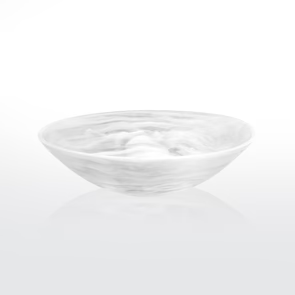 EVERYDAY MEDIUM BOWL WHITE SWIRL (11.4x3.5)