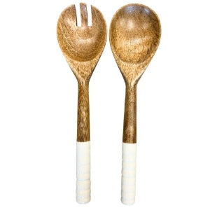 RIBBED BOWL WITH SERVERS