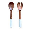 Mango Servers-White Enamel