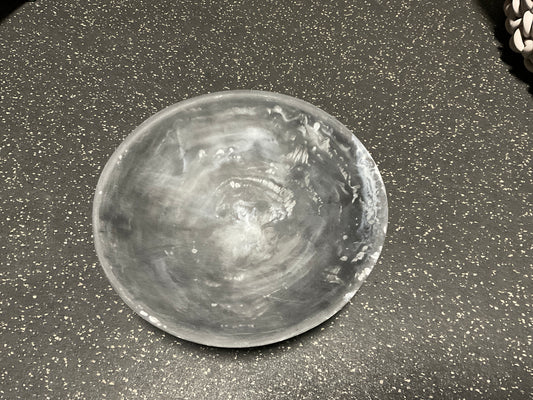 Black Resin Bowl