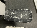 CLASSICAL RECTANGLE PLATTER BLK SPLATTER