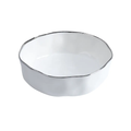 Extra Large Bowl White/Silver