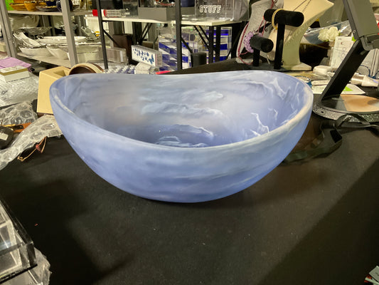 13” Almond Bowl Azul