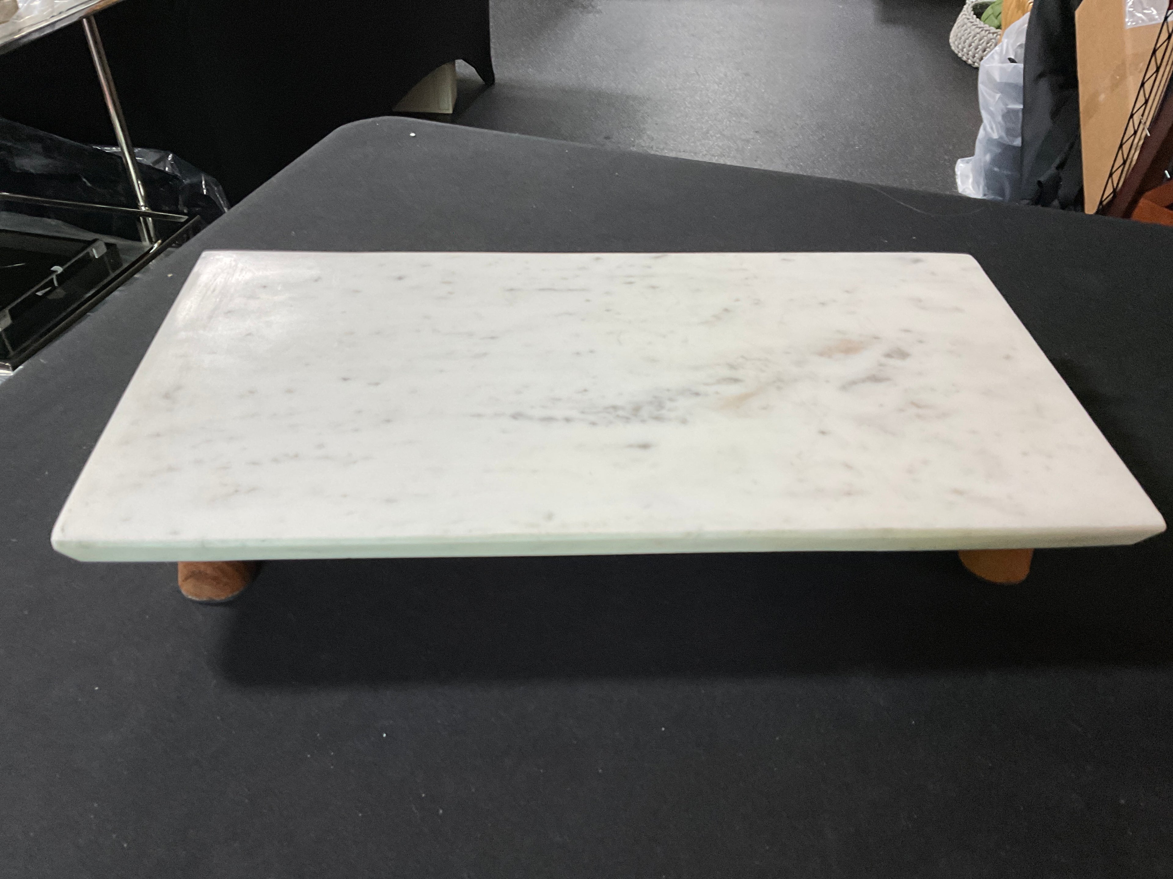 Cheese Tray Marble and Wood