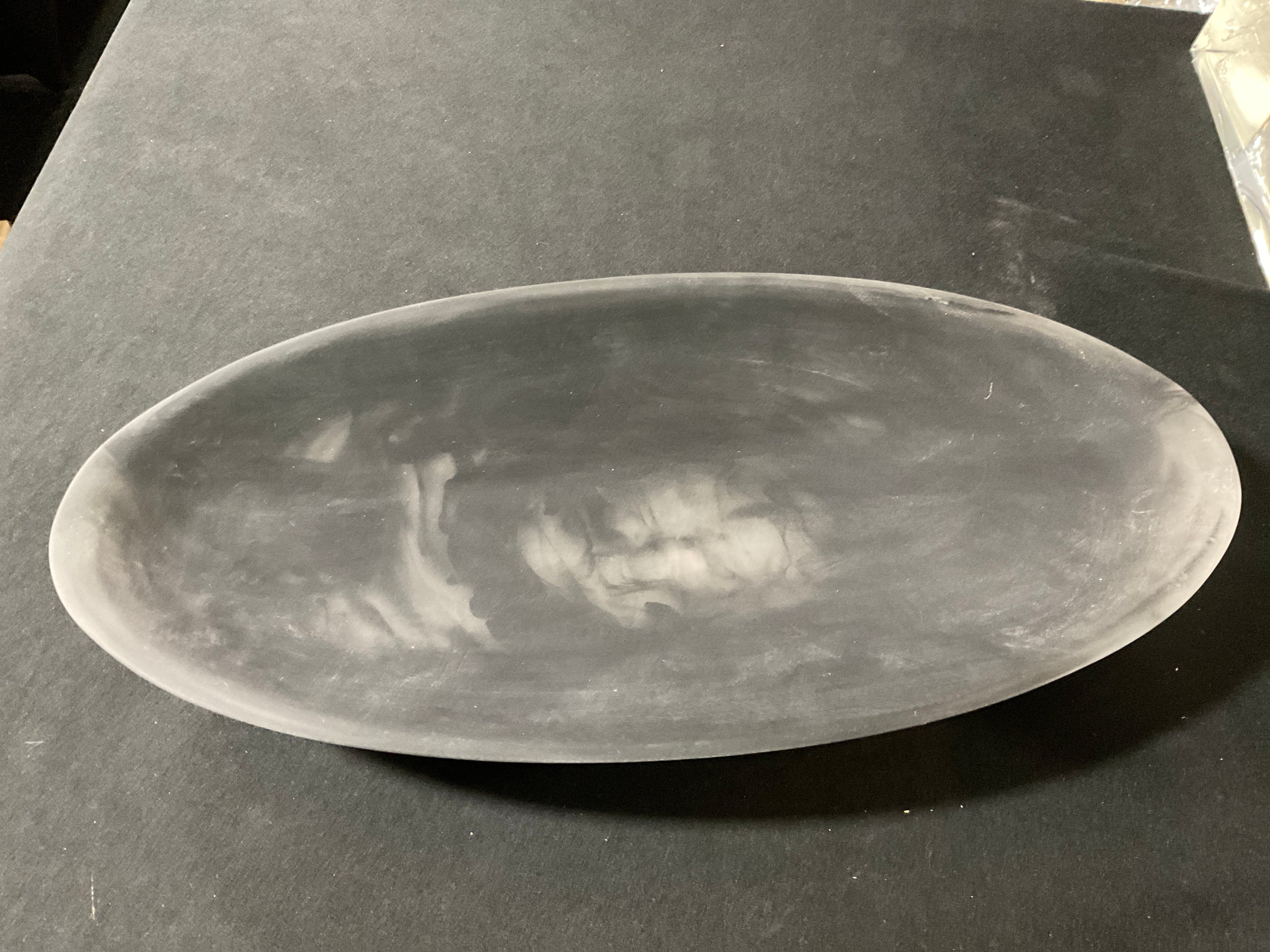OVAL PLATTER BLK