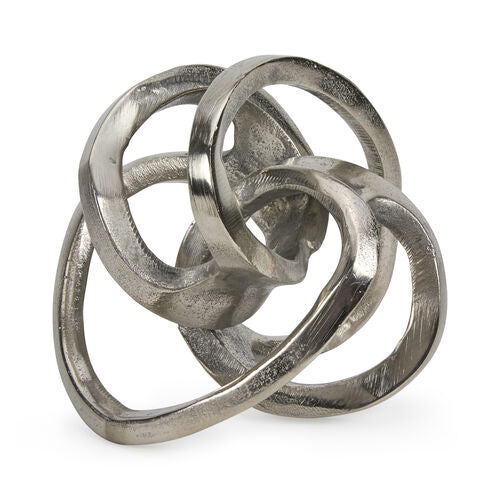 Silver Metal Sculpture-Large