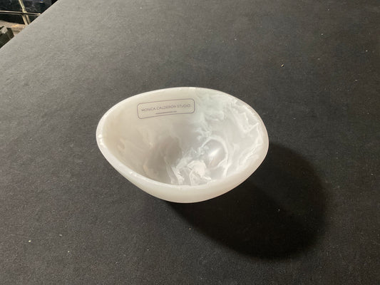 6” STONE BOWL ALABASTER
