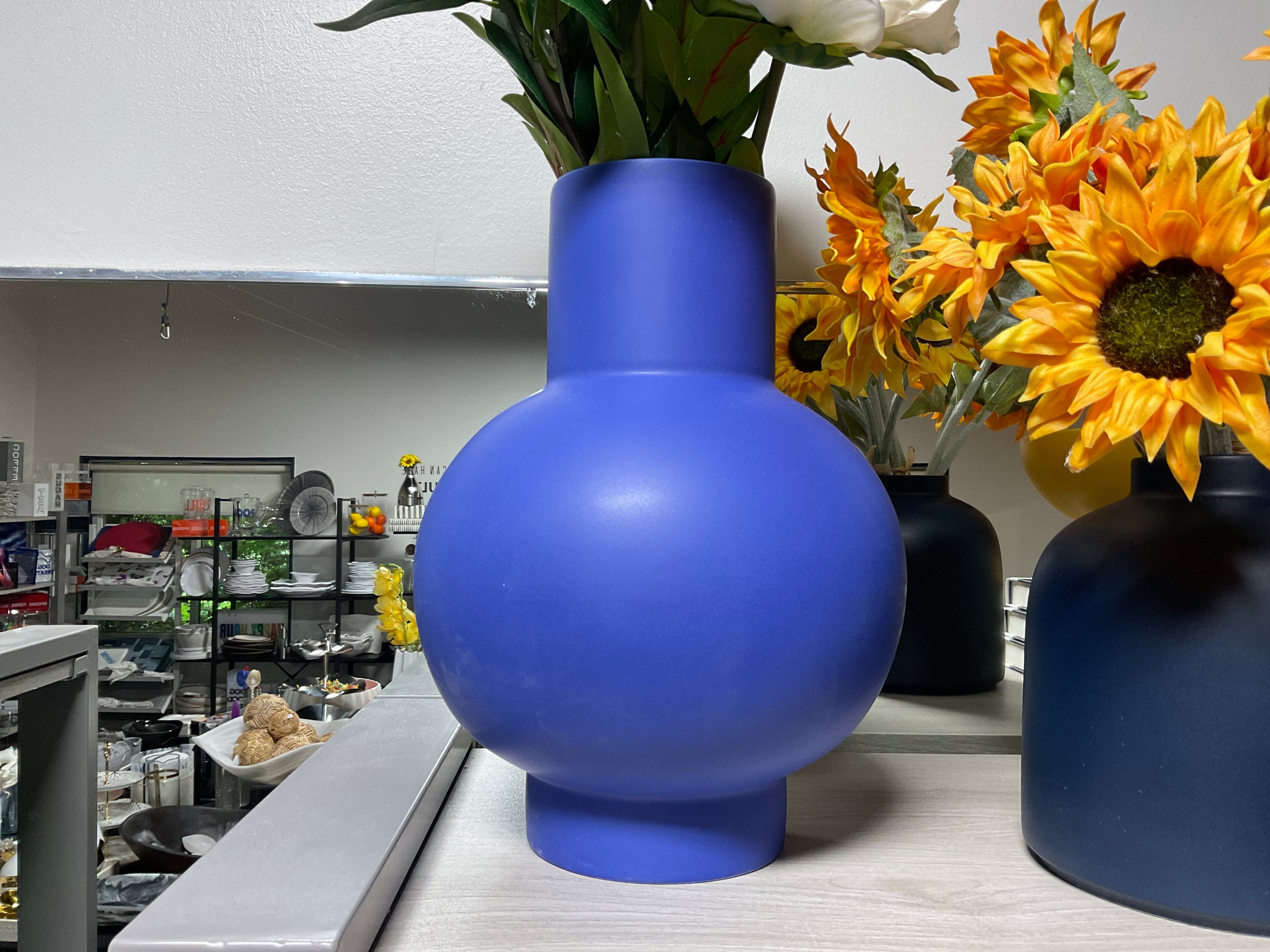 Raawii Horizon Strom Vase Blue