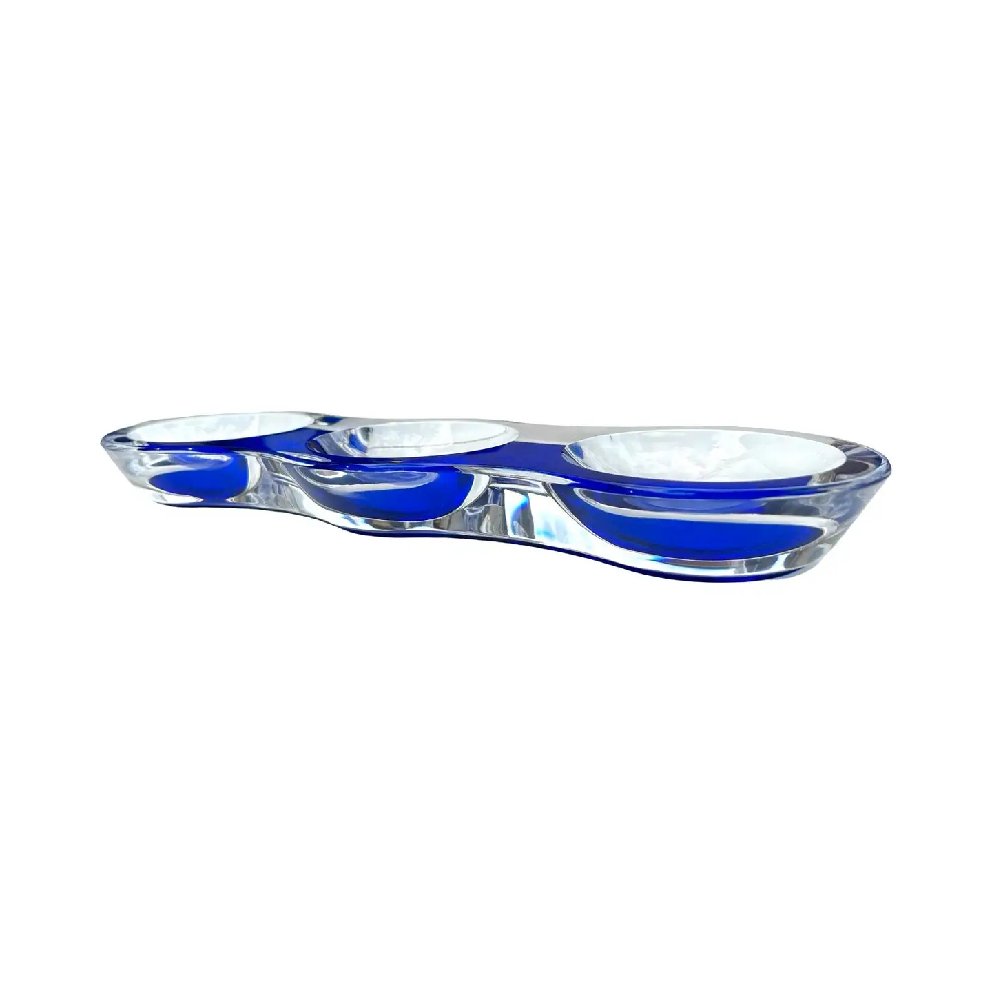 Blue graze bowl