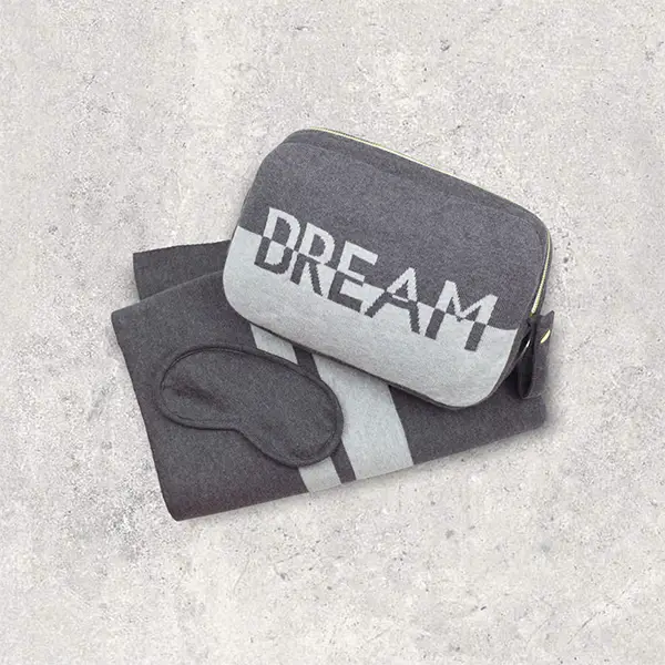 Travel Blanket Grey Dream