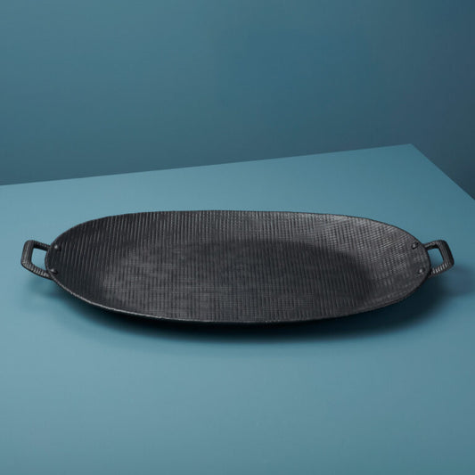 Wallis Aluminum Tray with Handles large