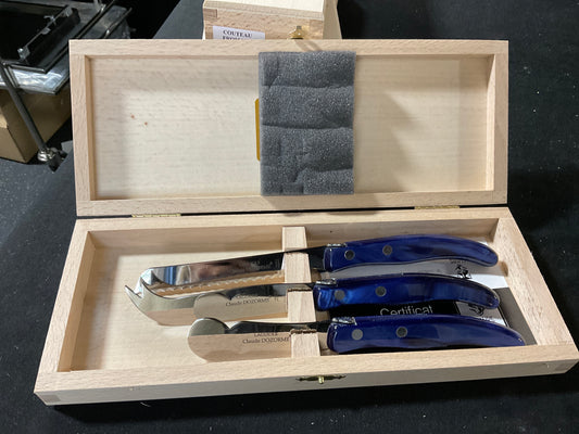 BERLINGOT 3P BREAKFAST SET BLUE