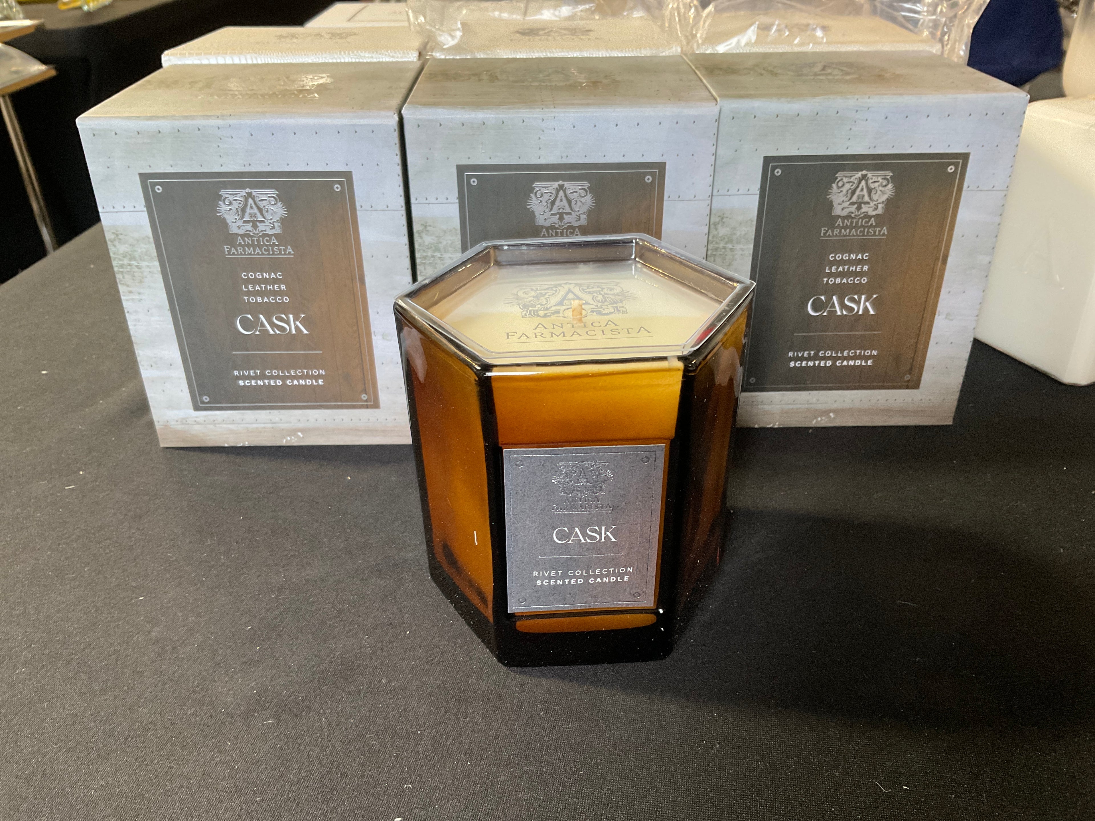 Hexagonal Candle Cask