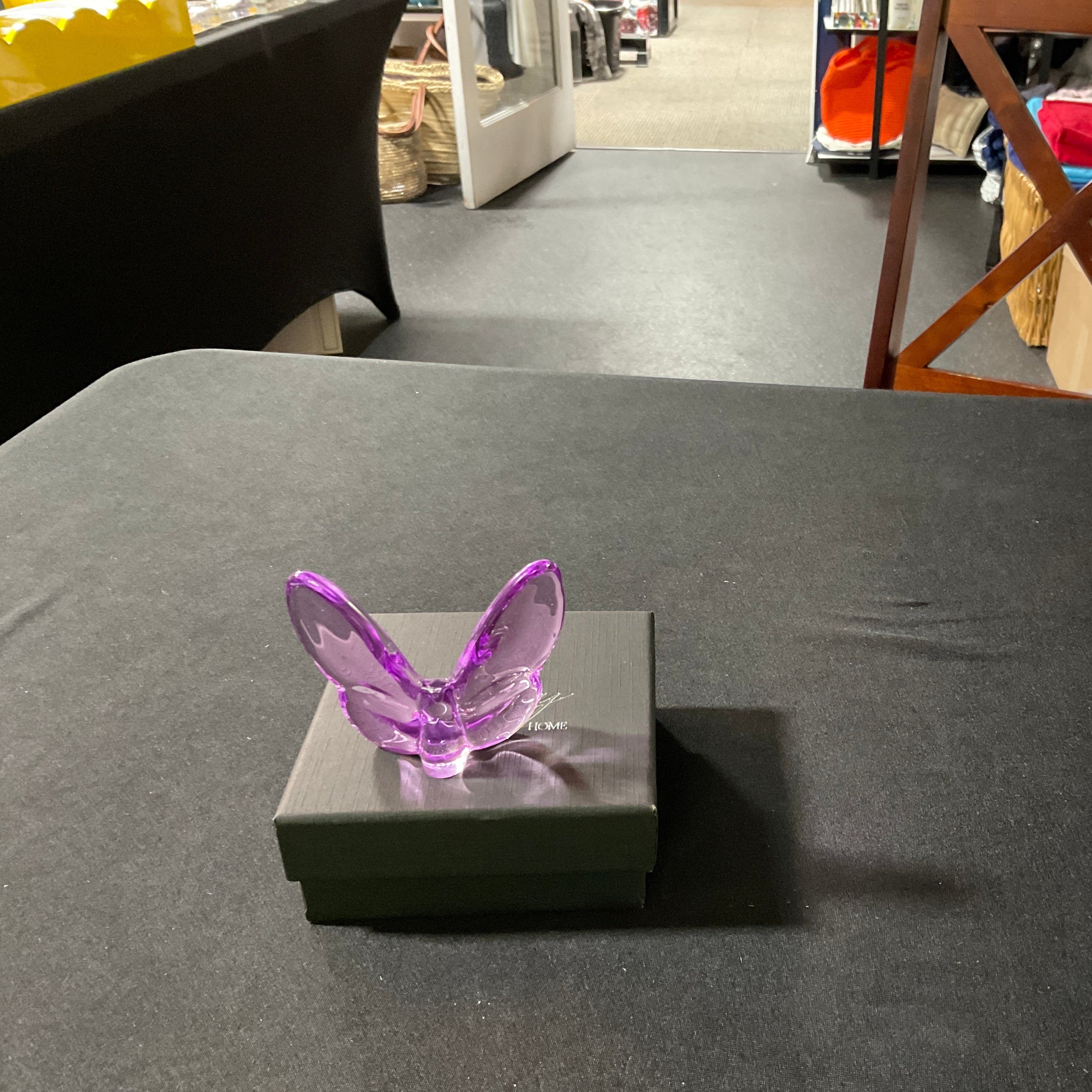 Crystal Butterfly Purple