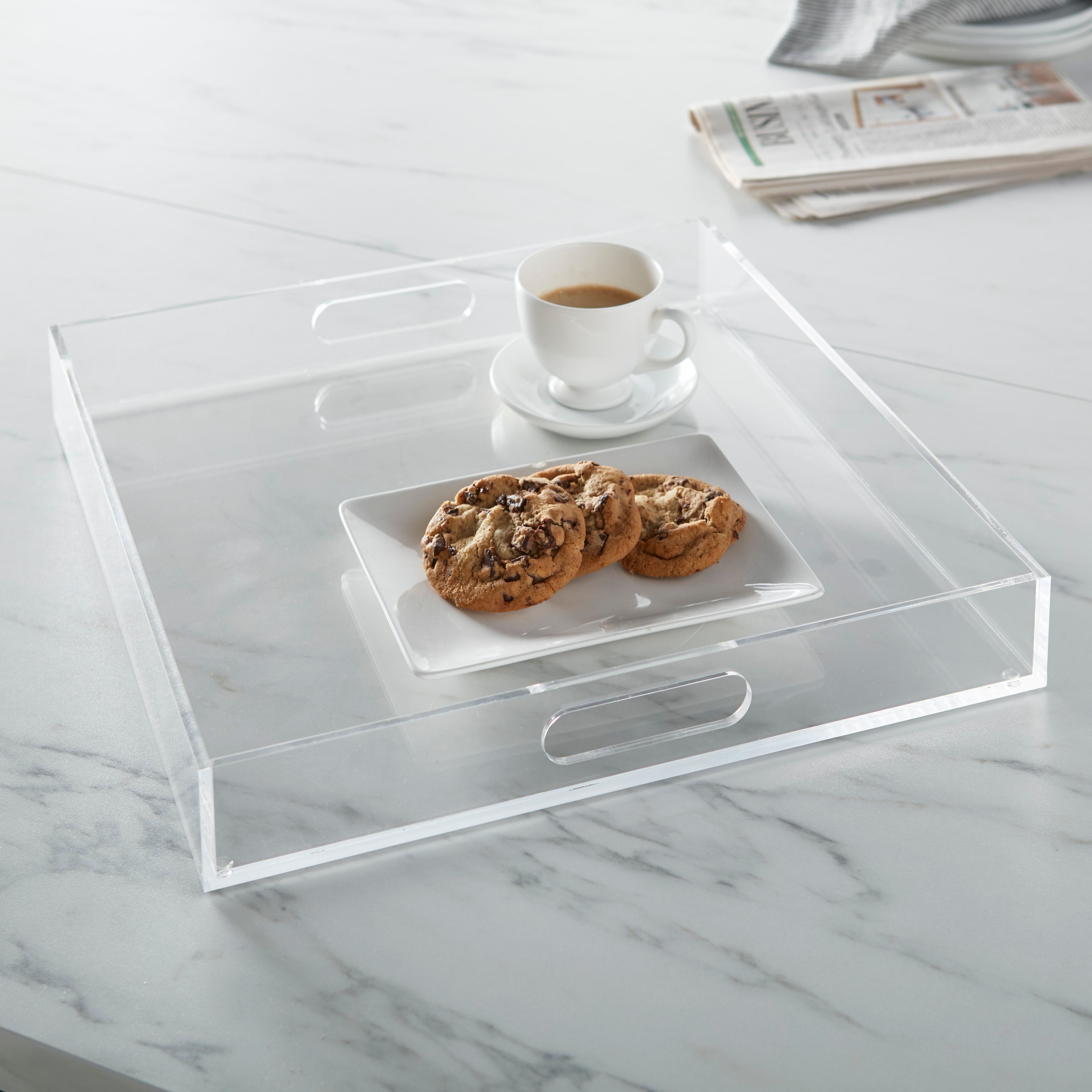 16 inch square tray