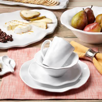 Ruffle Dinner Plates