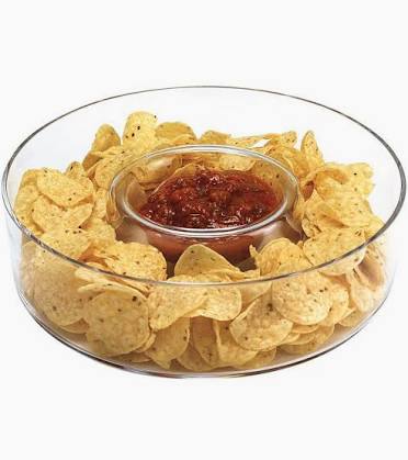 Glass Chip and Dip