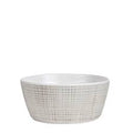 Linen salad bowl