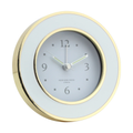 WHITE &GOLD ALARM CLOCK
